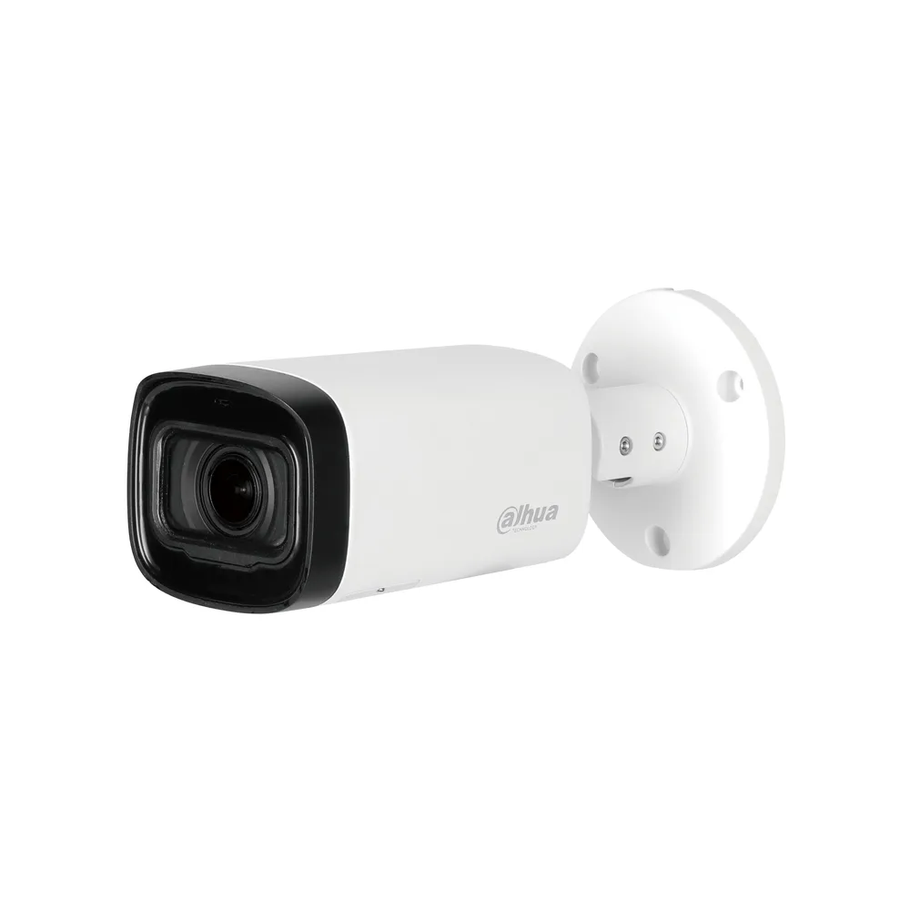 DAHUA HAC-B4A21-VF - Camara Bullet Varifocal de 2 Megapixeles/ Lente de 2.7 a 12mm/ Angulo Ajustable de 102 a 32 Grados/ IR de 40 Mts/ DWDR/ IP67