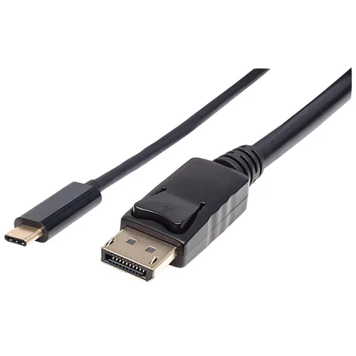 CABLE USB Manhattan 152464 para Video 4K 60Hz Negro