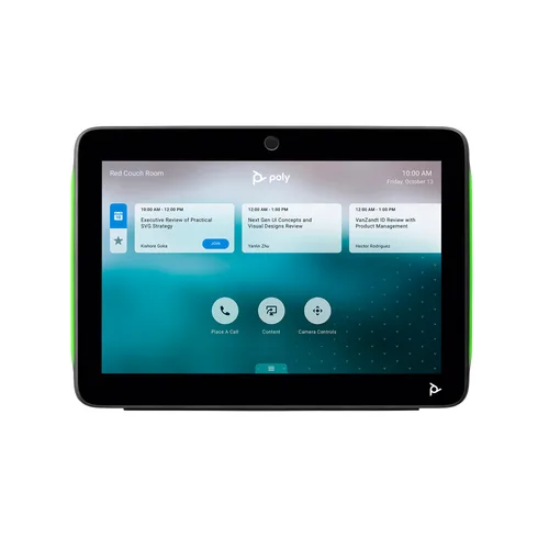 HP POLY Controlador tactil TC10 - negro, compatible con Teams y Zoom POLYCOM 875K5AA
