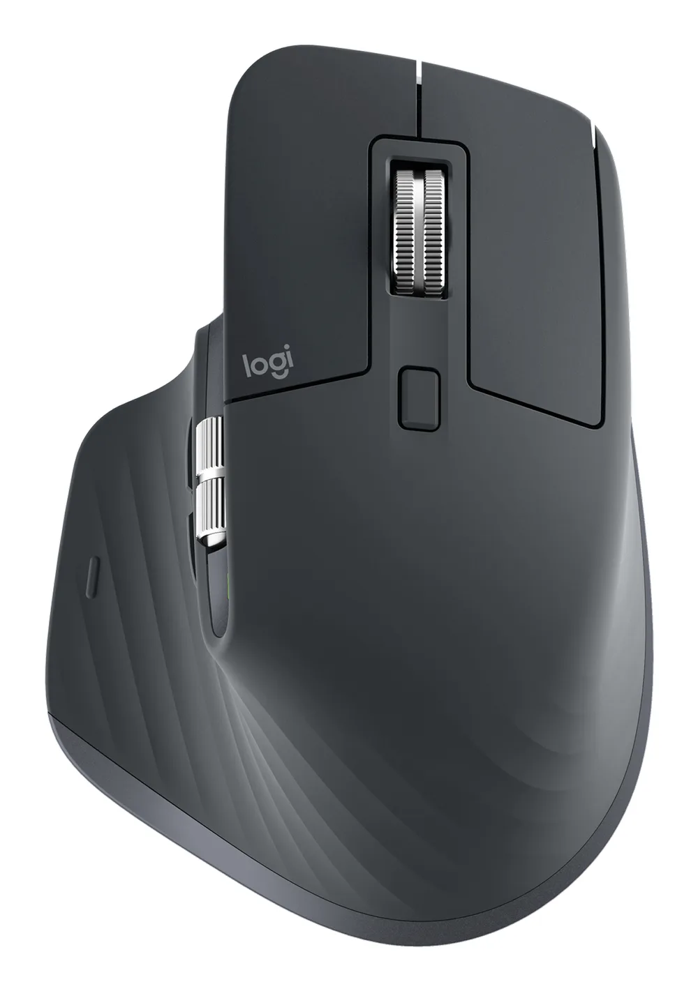 Mouse Logi MX MASTER 3S 910-007502 - dpi 200 a 8000, 7 botones, mouse recargable, alcance 10m. 1 año de garantía de hardware limitada. Color grafito