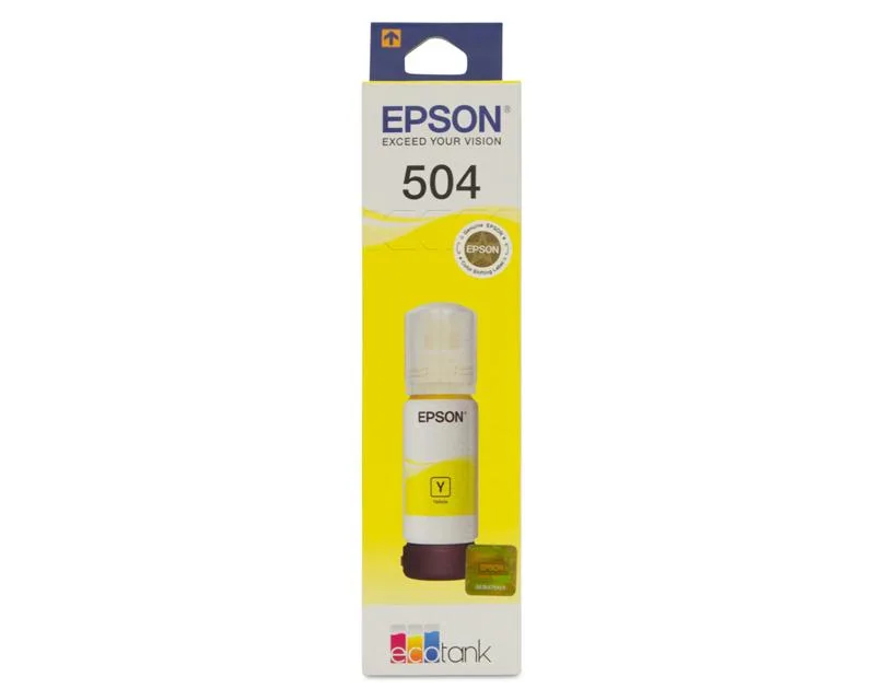 Cartucho Epson T504 Amarillo para Impresoras L4150 y L4160