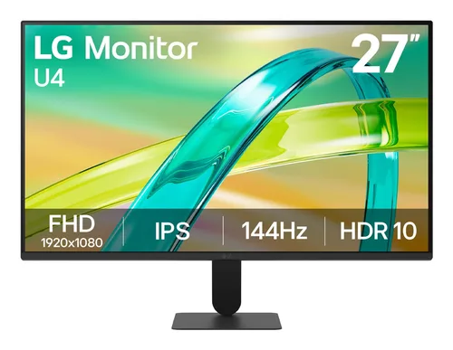 Monitor marca LG 27 pulgadas 27U411B -B - IPS Resolución 1920 x 1080 144 Hz 27U411B-B