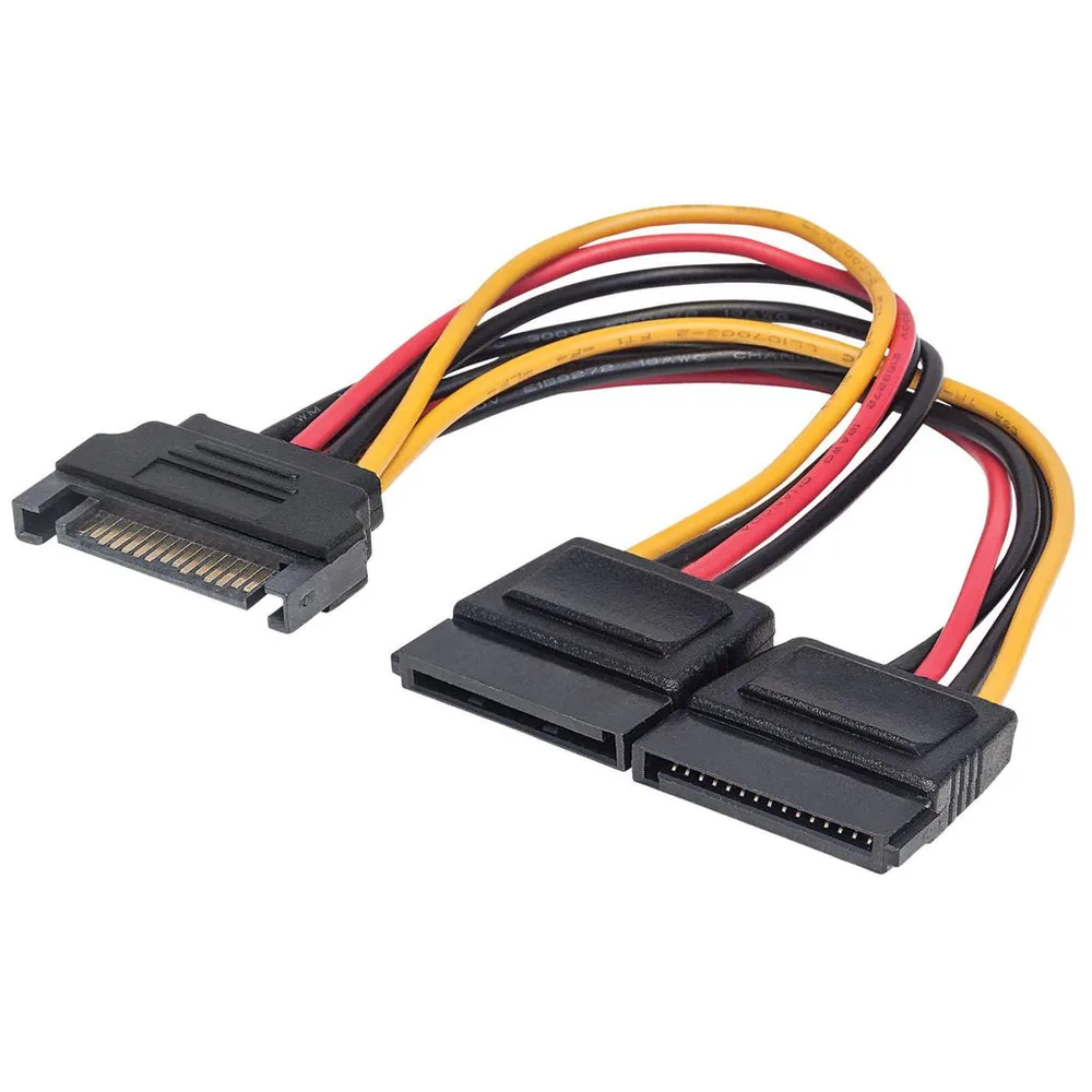 Cable de Corriente Manhattan 354554 para HDD SATA 1M