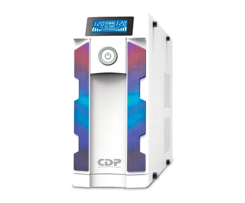 NO BREAK CDP GSMART1516 1500VA/900W UPS Smart - AVR 16 Salidas, Puerto de carga USB (8 USB-A y 2 USB-C), Luz RGB, LCD, 120 Vac 1500 VA