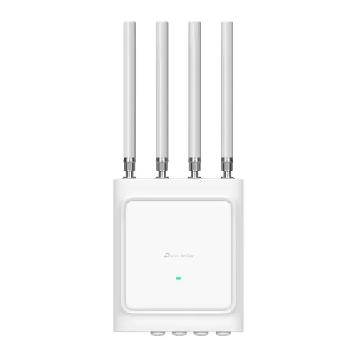 Access Point Wi-Fi 6 Exterior AX3600 / 3.6 Gbps Velocidad Total / 4x4 MU-MIMO / IP68 / Protección Rayos 6 kV / Gestión Cloud Omada / -40°C a +70°C / Alta Densidad de Usuarios TP-LINK EAP668-OUTDOOR-HD
