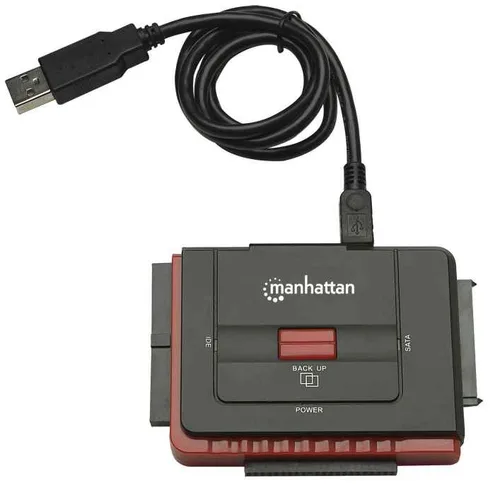 Adaptador USB,Manhattan,179195, 2.0 A HDD IDE40