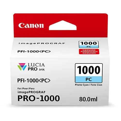 Tanque CANON PFI-1000 PC - Cian 0550C003AA