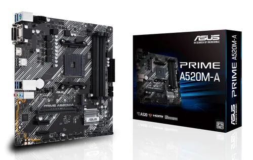ASUS OEM PRIME A520M-A II/CSM Mb A520 AMD S-AM4 5A Gen Tarjeta Madre Socket AM4 — 4X DDR4