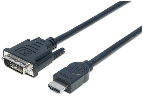Cable HDMI,Manhattan,372510, - DVI-D M-M  3.0M