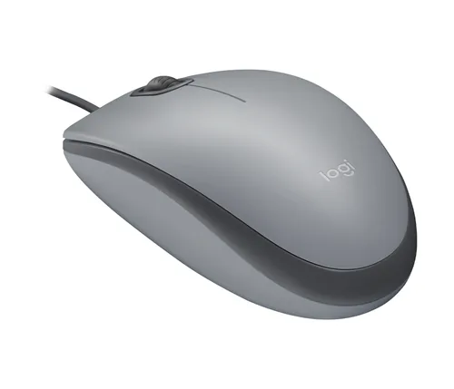 Mouse Logitech M110 óptico USB-A silencioso gris