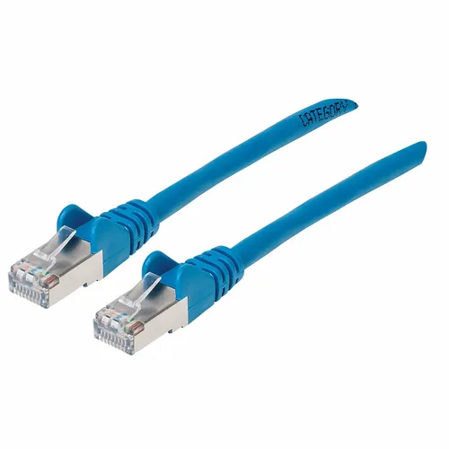 Cable Patch Intellinet Cat 6A S/FTP 2.1M Azul