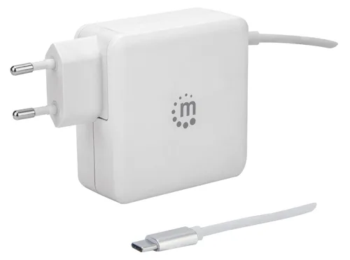 MANHATTAN 180245 Cargador Accesorio De Pared — Cargador De Energía Pd Con Cable USB-C