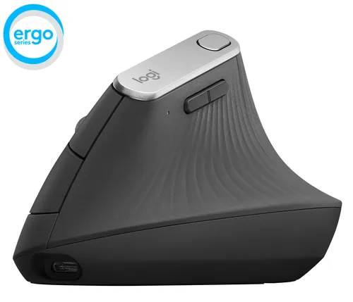 Mouse Logitech MX Vertical ergonómico recargable Bluetooth