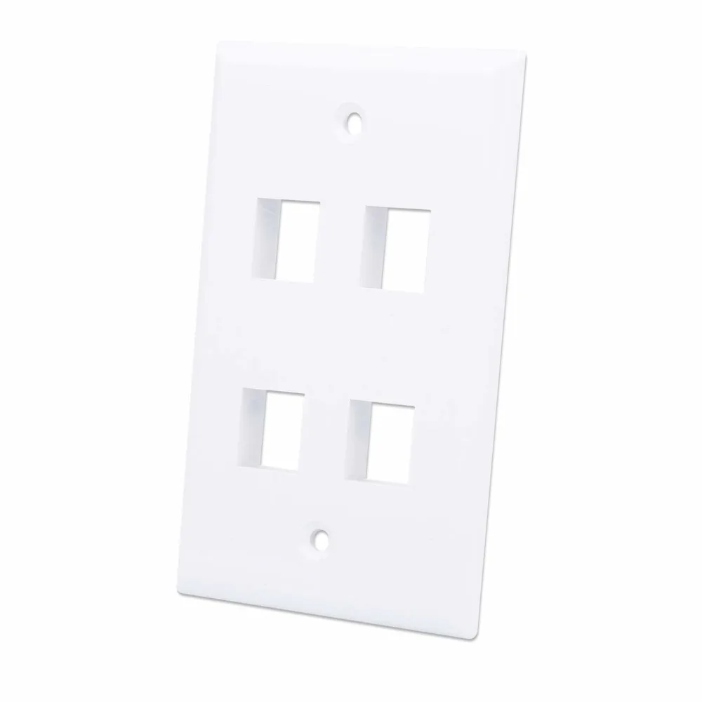 Tapa Faceplate Intellinet 163316 Color Blanco
