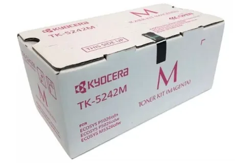 Toner KYOCERA TK-5242M - 3000 páginas, Magenta, ECOSYS P5026cdw 1T02R7BUS0