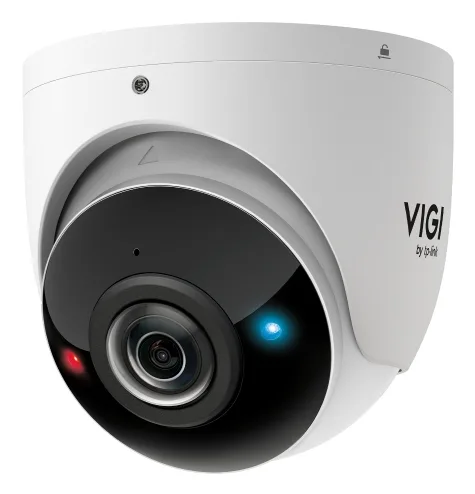 Cámara panorámica tipo Turret VIGI de 8 MP con infrarrojos TP-LINK 3840 x 2160 Pixeles InSight S485PI