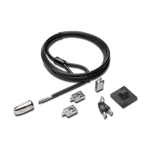 Cable de Bloqueo Kensington para Computadora de Escritorio - 2.44m Cable - Negro - Acero al carbono K64424WW