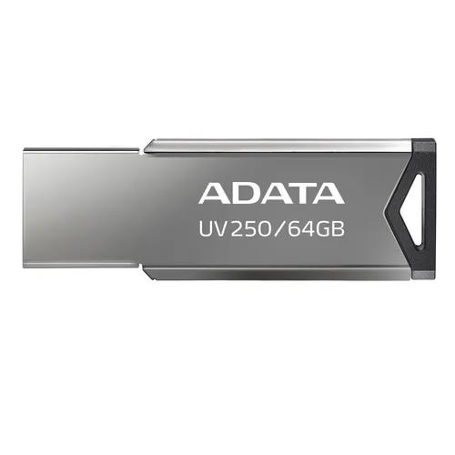 Memoria Adata 64GB USB 2.0 UV250 Metalica AUV250-64G-Rbk