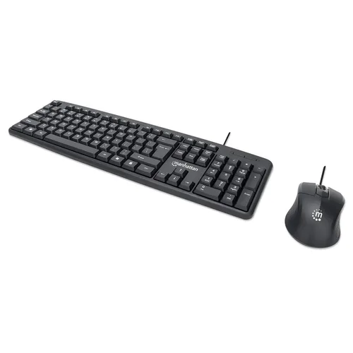 Combo de Teclado y Mouse Manhattan 178464 USB