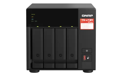 QNAP TS-473A-8G-US TS-473A-8G Sistema De Almacenamiento — 4 Bahias Nucleo Cuadruple Hasta