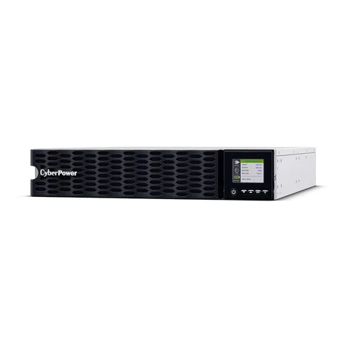 UPS de 5000 VA/5000 W, Online Doble Conversión, 200 - 240 Vac de Entrada NEMA L6-30P, Onda Senoidal Pura, Torre o Rack de 2 UR (Alta Densidad), Con 2 Tomas NEMA L6-20R y 2 NEMA L6-30R CYBERPOWER OL5KRTHD