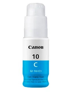 Tanque de tinta CANON GI-10 C - 7, 700 paginas 7,700 paginas 3391C001AA