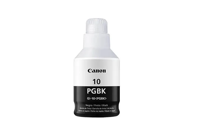 Tanque de tinta CANON GI-10 BK - 7, 700 paginas 7,700 paginas 3382C001AA