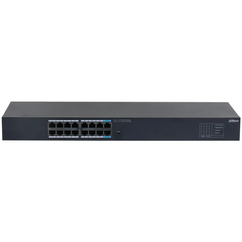 Switch Dahua 16 Puertos DH-SG1016 NB Dahua Technology