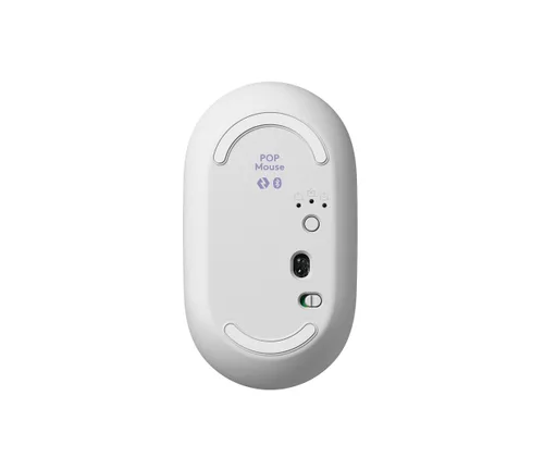 Kit Logitech POP 920-013054 Teclado y mouse Bluetooth. Color lila y blanco 400 DPI