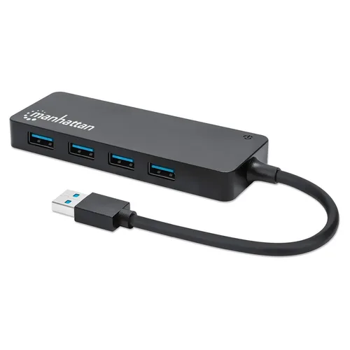 Hub USB, Manhattan,164900, V3.2 4 Ptos A