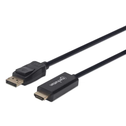 Cable DisplayPort Manhattan 153195 para HDMI 4K 1.0M