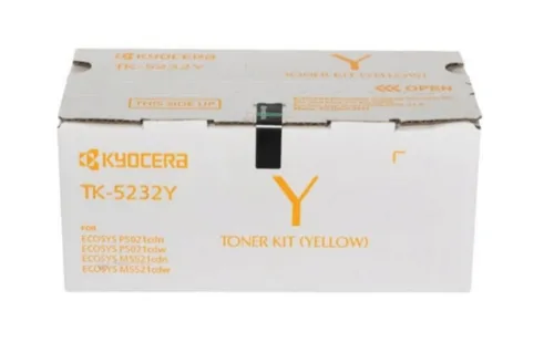 TONER KYOCERA 1T02R9AUS0 TK-5232Y - 2200 páginas, amarillo