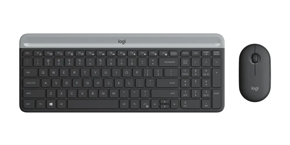 Teclado y Mouse Inalámbrico Logitech MK470 Slim