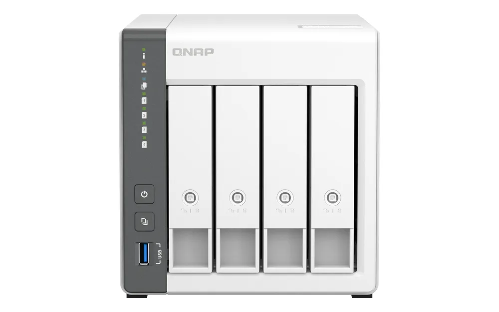QNAP TS-433-4G-US TS-433-4G Sistema De Almacenamiento — 4 Bahias Nucleo Cuadruple 2.0 Ghz