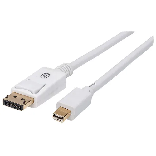 MANHATTAN ,324748, - Minidp M-M 2.0M Blanco Cable De Video