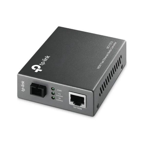 Convertidor de Medios TP LINK MC112CS para Redes
