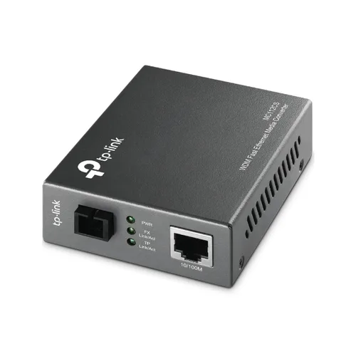 Convertidor de Medios TP LINK MC112CS para Redes