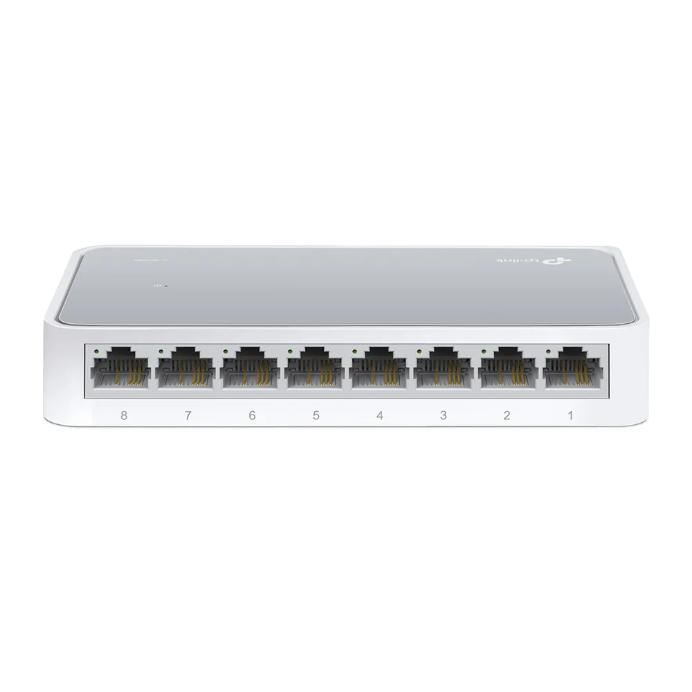 TP LINK Switch | Tp-Link | TL-SF1008D | 8 Puertos RJ45 10 Equipo de Red — 100 Mbps | No