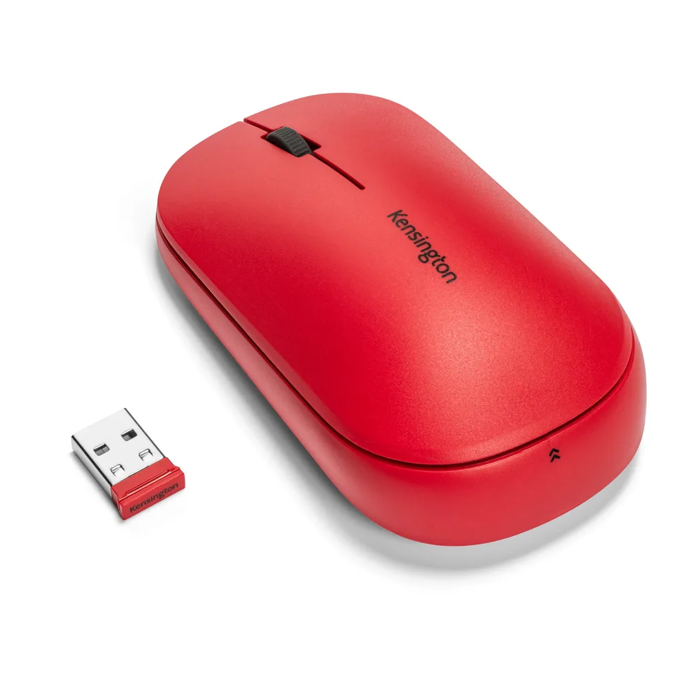 Mouse inalámbrico KENSINGTON - K75352WW dual SureTrack, Rojo, USB-A, DPI: 1200/2400/4000 4000 DPI