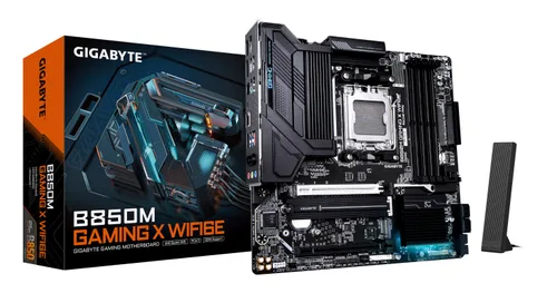 Motherboards GIGABYTE B850M GAMING X WF6E - DDR5, 256 GB, AMD, Micro ATX