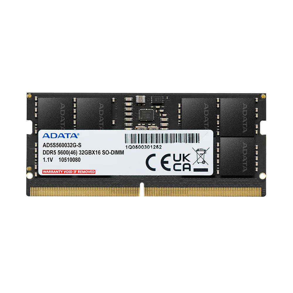 Memoria RAM ADATA - DDR5 16GB SODIMM 5600MHz. AD5S560016G-S 16 GB