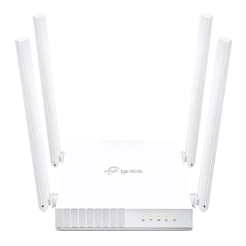 Router Wifi Tp-link Doble Banda Archer C24 AC750 de Gran Alcance Blanco