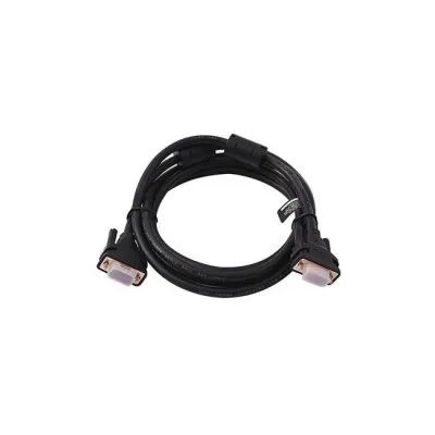 CABLE VGA HP DHC-VG100-1M Cable VGA para conectar dispositivos electrónicos. cable vga.1 metro de largo Negro