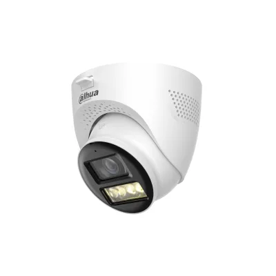 Cámara DAHUA HAC-HDW1200TQ-IL-T - cámara domo de 2 megapíxeles, HDCVI Xplus, iluminador dual inteligente, audio bidireccional, apertura de 111°,