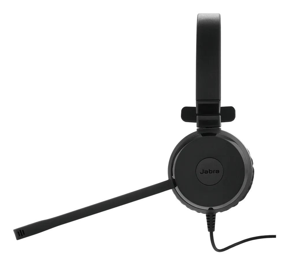 Jabra Evolve 30 II - USB-C/A - MS Stereo. Auricular profesional con conectividad flexible y gran calidad de sonido para llamadas y música Negro