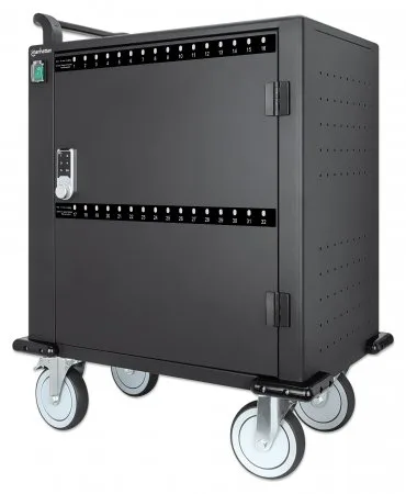 Gabinete de Carga Manhattan 716000 con 32 Puertos USB-C