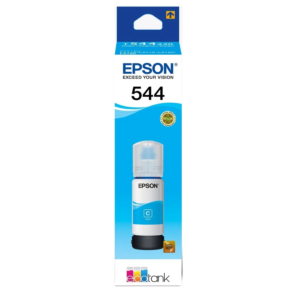 Cartucho Epson T544 Cyan Para Modelos L1210 y L3210
