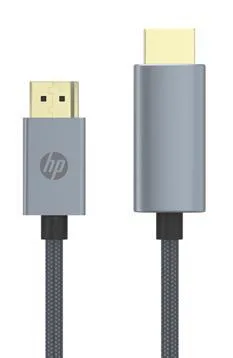 Cable DispayPort A HDMI DHC-DP03-1M Soporta alta resolución 4K/30hz con una calidad de imagen clara y delicada HP Gris