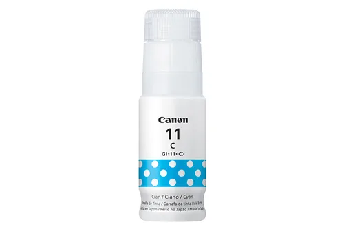 Tanque de tinta CANON GI-11 C - 7, 700 paginas 7,700 paginas 4534C001AA