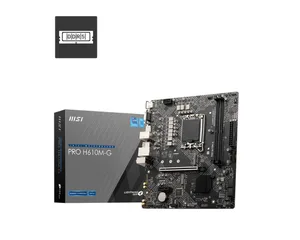 MSI OEM PRO H610M-G,824142282755 Tarjeta Madre Socket 1700 — Intel H610 · DDR5